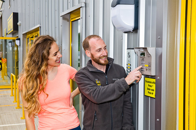 Secure 24hour access to storage